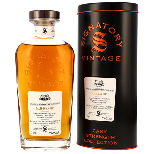 Caledonian 50 Jahre 1976/2026 - Signatory Vintage - 50th Anniversary Kirsch
