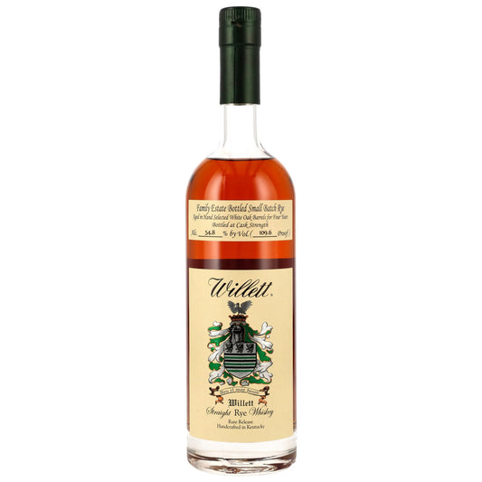 Willett 4 Jahre - Family Estate - Small Batch Rye 109.6 Proof