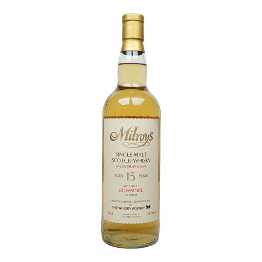 Bowmore 15 Jahre 2010/2026 - The Whisky Agency & Milroy´s