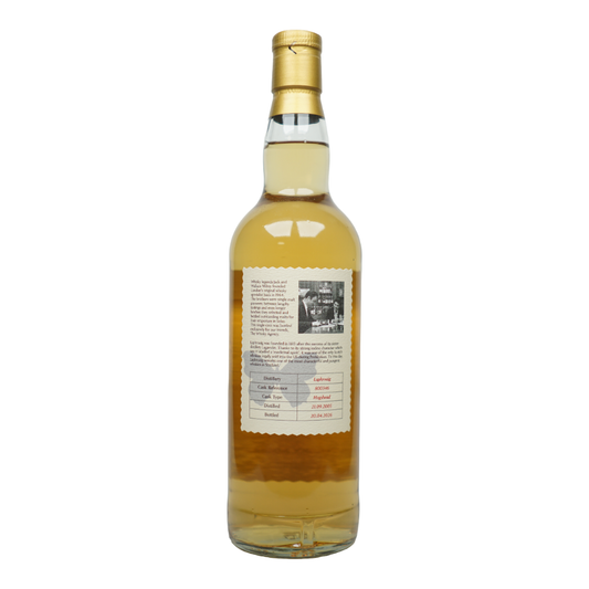 Laphroaig 20 Jahre 2005/2026 - The Whisky Agency & Milroy´s