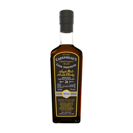 Glen Scotia 26 Jahre - Cadenhead - Chairmans Stock