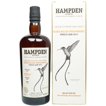Hampden 8 Jahre 2012/2020 - The Birds Series - Single Cask #671