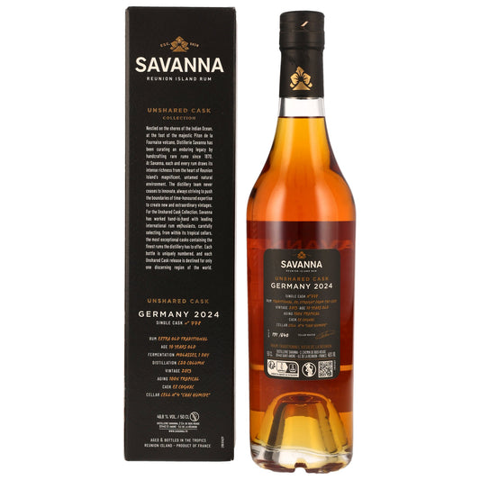 Savanna 10 Jahre - Cognac Single Cask bottled for Germany