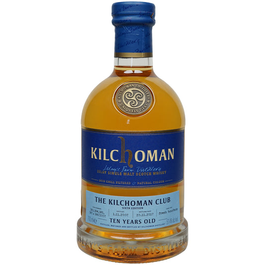 Kilchoman 10 Jahre 2007 The Kilchoman Club - 6th Edition