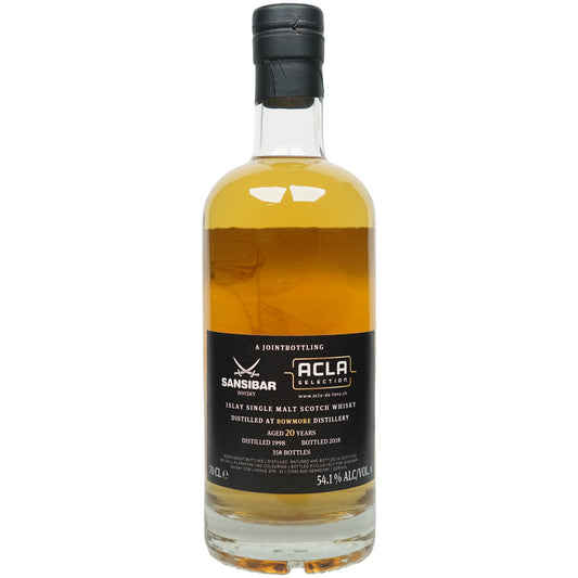 Bowmore 20 Jahre 1998/2018 - Sansibar with ACLA
