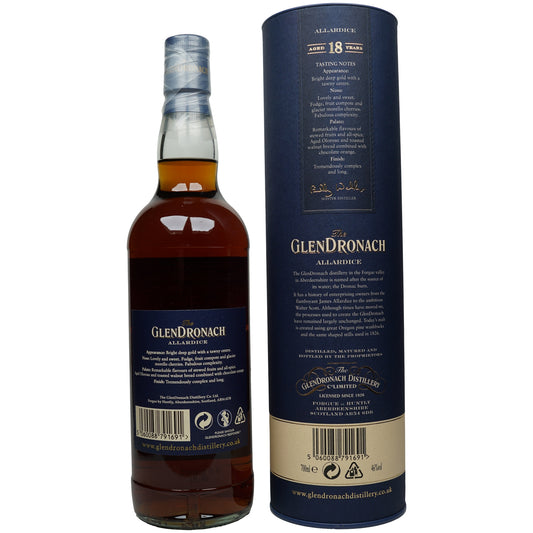 Glendronach 18 Jahre - Allardice - Edition 20.04.2017