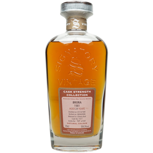 Brora 24 Jahre 1981/2006 - Signatory Vintage #1517