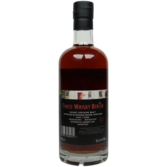 Secret Speyside Malt 27 Jahre 1993/2020 - Sansibar - Finest Whisky Berlin