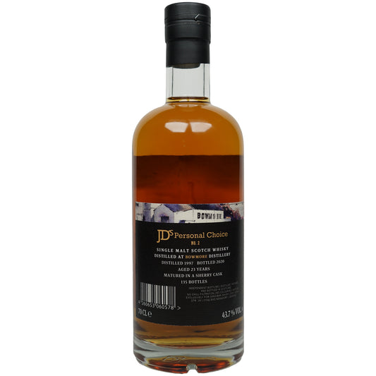 Bowmore 23 Jahre 1997/2020 - Sansibar - JD´s Personal Choice #2