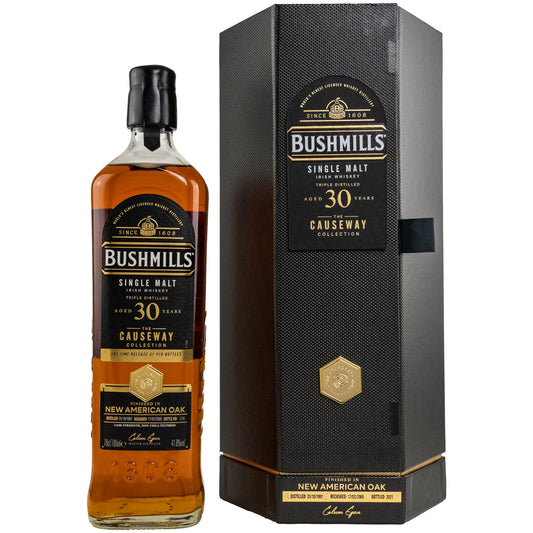 Bushmills 30 Jahre 1991/2021 - The Causeway Collection
