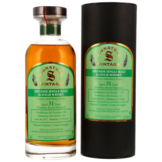 Imperial 31 Jahre 1989/2021 - Signatory Vintage #2072