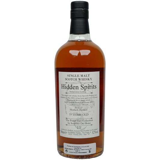 Mortlach 19 Jahre 2000/2020 - Hidden Spirits - Poker Face