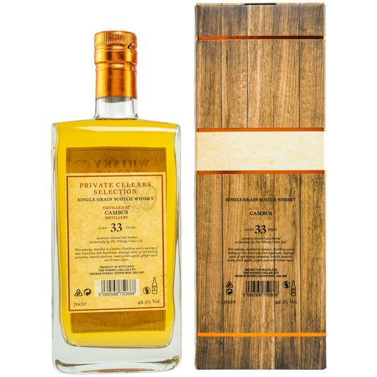 Cambus 33 Jahre 1988/2022 - The Whisky Cellar
