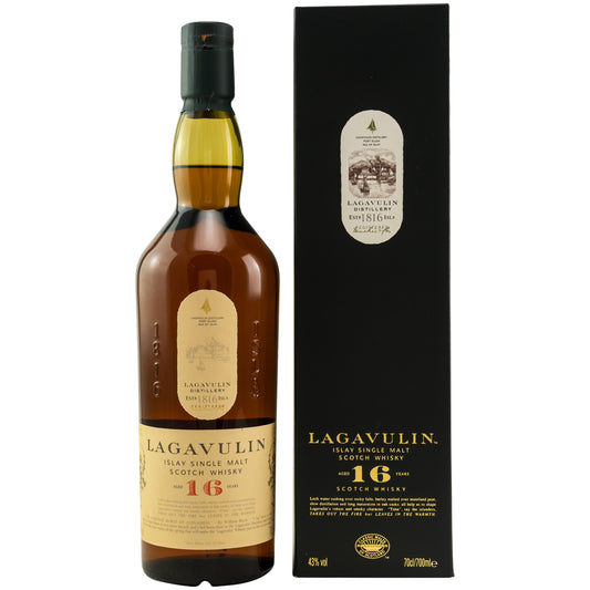 Lagavulin 16 Jahre - Old Islay Single Malt Scotch