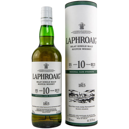 Laphroaig 10 Jahre - Cask Strength - Batch #015