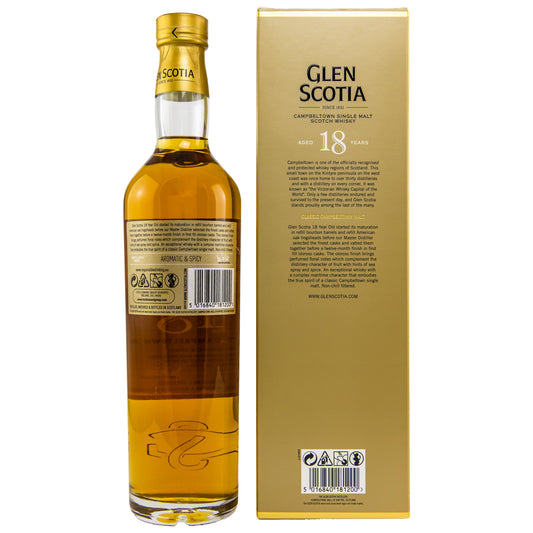 Glen Scotia 18 Jahre - New Label