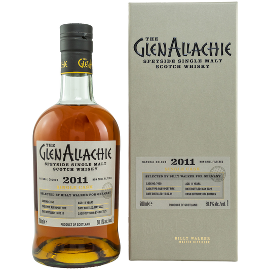 Glenallachie 11 Jahre 2011/2022 - Single Cask #7450