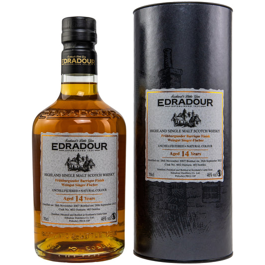 Edradour 14 Jahre 2007/2022 - Weingut Singer-Fischer