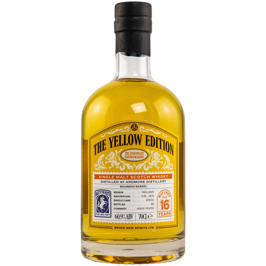 Ardmore 16 Jahre 2005/2022 - Brave New Spirits - Yellow Edition