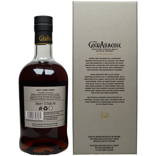 Glenallachie 15 Jahre 2007/2023 - Whisky Maniac - Single Cask #6683