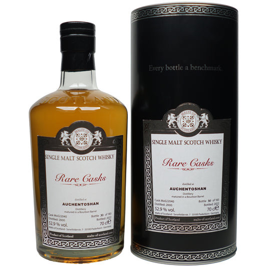 Auchentoshan 21 Jahre 2000/2022 - Malts of Scotland - Rare Casks