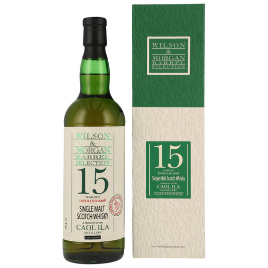 Caol Ila 15 Jahre 2008/2023 - Wilson & Morgan - Barrel Selection Cask Strength