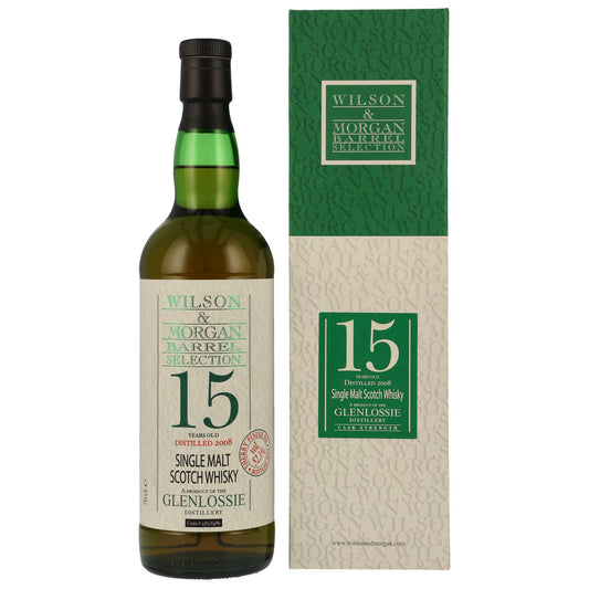 Glenlossie 15 Jahre 2008/2023 - Wilson & Morgan - Barrel Selection Cask Strength