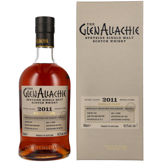 Glenallachie 11 Jahre 2011/2023 - Single Cask #7445
