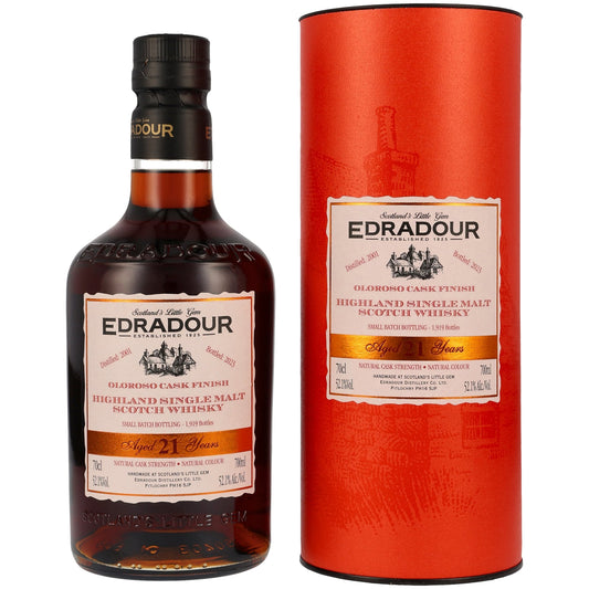 Edradour 21 Jahre 2001/2023 - Small Batch Bottling