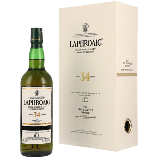 Laphroaig 34 Jahre - The Ian Hunter Story - Book 5