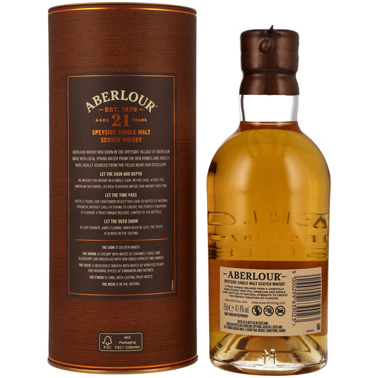 Aberlour 21 - New Vibrations - Limited Release 2021