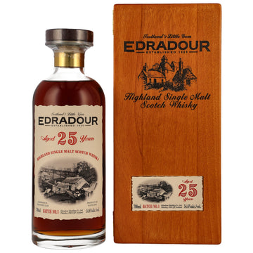 Edradour 25 Jahre - Small Batch - Batch #1