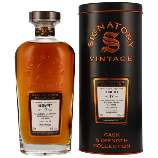 Glenlivet 17 Jahre 2006/2023 - Signatory Vintage #900806