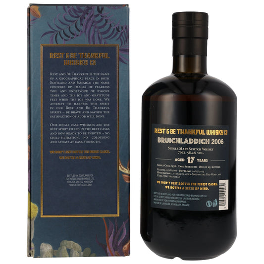 Bruichladdich 17 Jahre 2006/2023 - Rest & Be Thankful #538