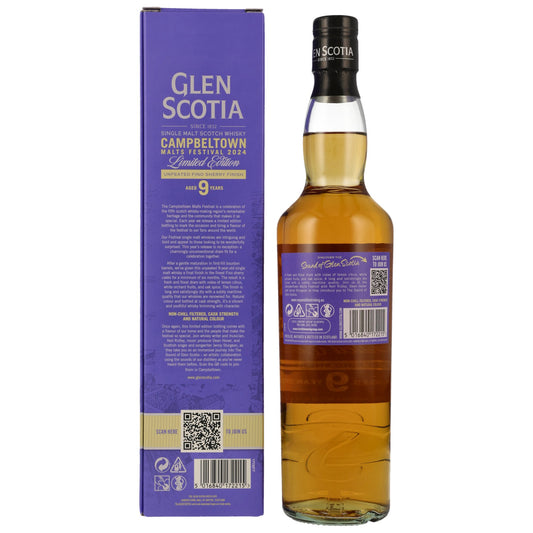 Glen Scotia 9 Jahre - Campbeltown Malts Festival 2024