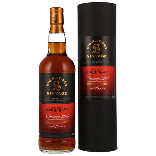Aberfeldy 10 Jahre 2013/2024 - Signatory Vintage - Small Batch Edition #10