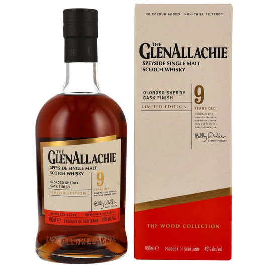 Glenallachie 9 Jahre - The Wood Collection - Oloroso