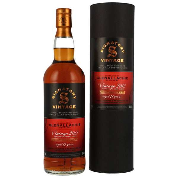Signatory Vintage Small Batch Edition Glenallachie 11 Year Old #8 2012
