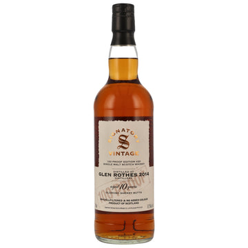 Glenrothes 10 Jahre 2014/2024 - Signatory Vintage - 100 Proof #20