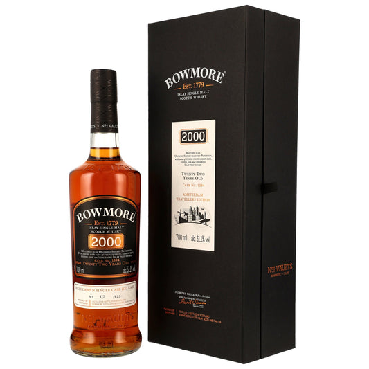 Bowmore 22 Jahre - Amsterdam Travellers Edition