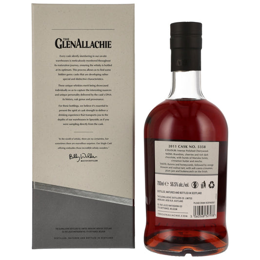 Glenallachie 12 Jahre 2011/2024 - Single Cask #5358