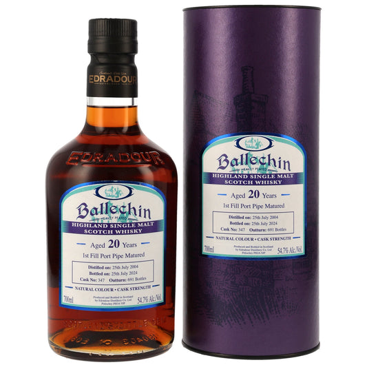 Ballechin 20 Jahre 2004/2024 - Single Cask #347