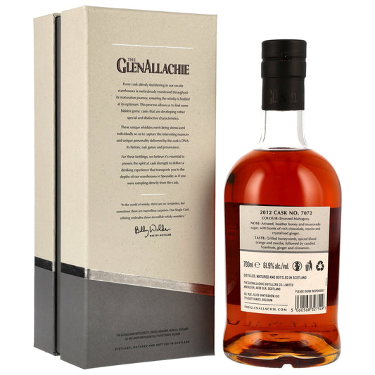 Glenallachie 11 Jahre 2012/2024 - Single Cask #7072