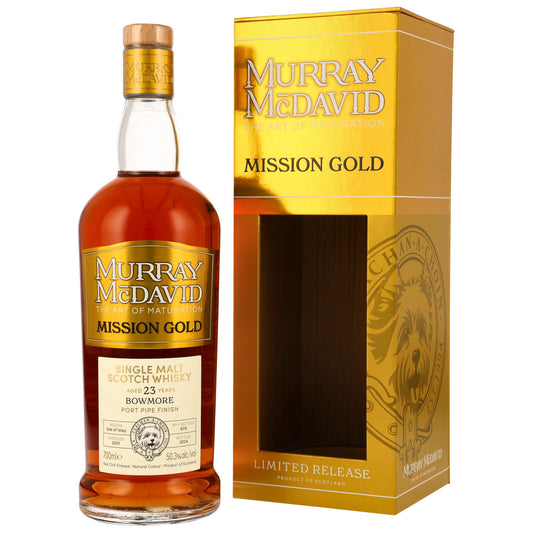 Bowmore 23 Jahre 2001/2024 - Murray McDavid - Mission Gold