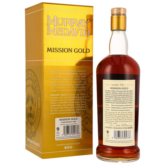 Tobermory 28 Jahre 1995/2024 - Murray McDavid - Mission Gold