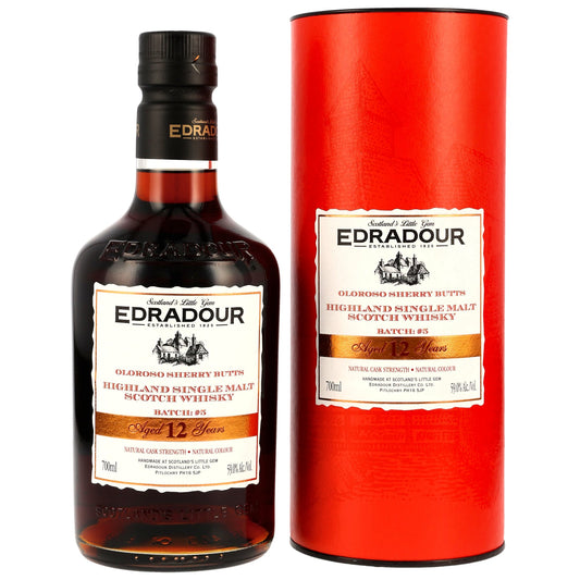 Edradour 12 Jahre - Oloroso Sherry Butts - Batch 5