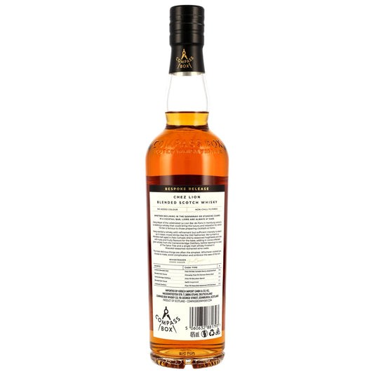 Compass Box - Chez Lion - Bespoke Release