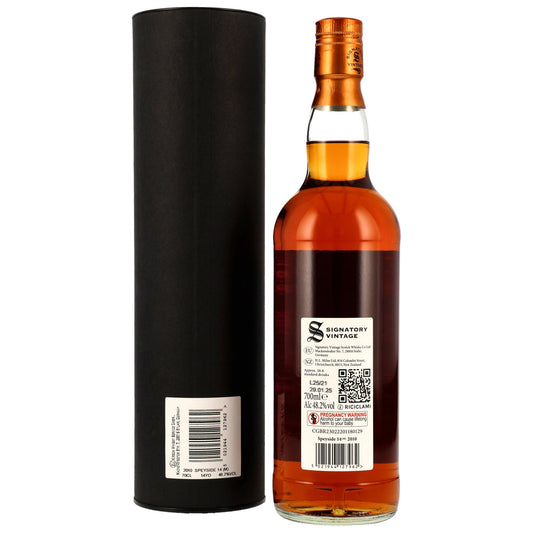 Secret Speyside (M) 14 Jahre 2010/2025 Signatory Vintage - Small Batch Edition #16