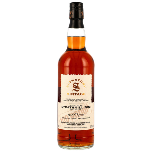 Strathmill 12 Jahre 2012/2025 - Signatory Vintage - 100 Proof #36