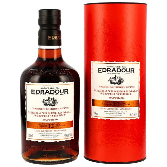 Edradour 12 Jahre - Oloroso Sherry Butts - Batch 6